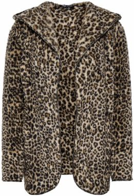 ONLY Kardigán 'CONTACT'  farba ťavej srsti / hnedá / čierna