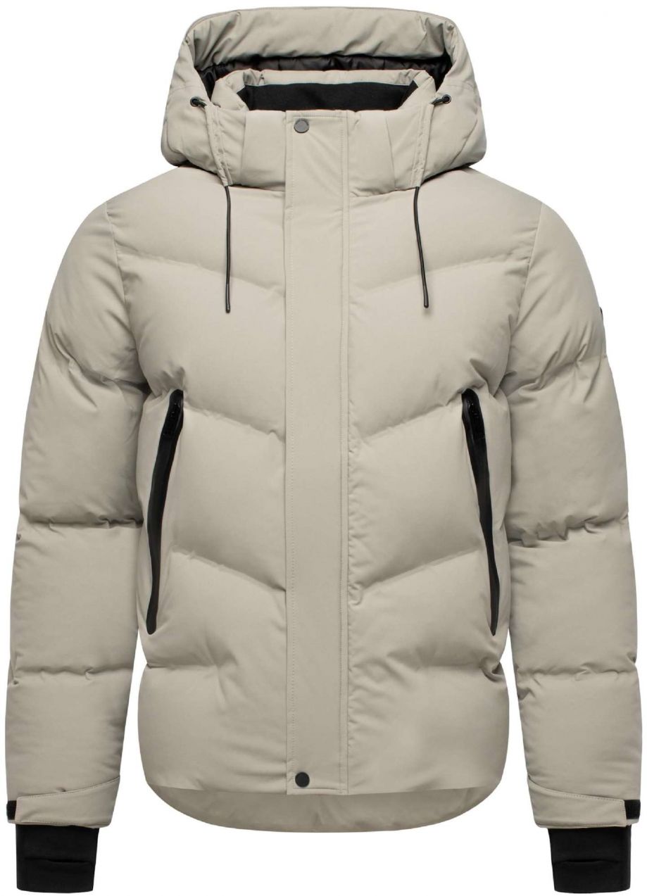STONE HARBOUR Zimná bunda  svetlobéžová