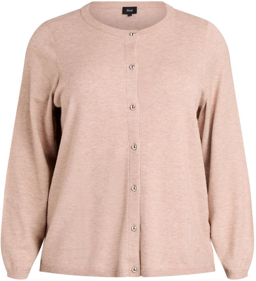 Zizzi Kardigán 'Caella'  púdrová