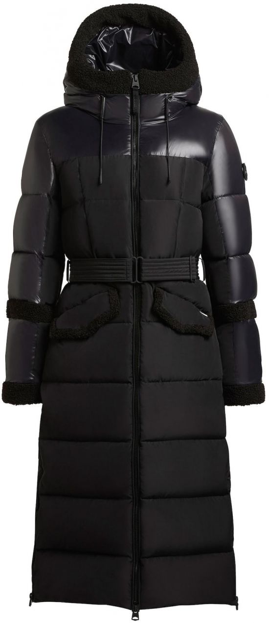 khujo Zimný kabát 'JULITA2'  čierna