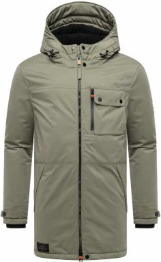 STONE HARBOUR Zimný kabát 'Fintaan XX'  kaki