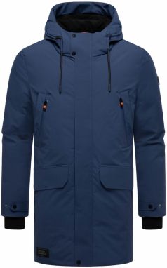 STONE HARBOUR Zimný kabát 'Kitraan XX'  námornícka modrá