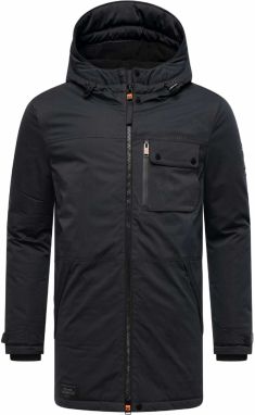 STONE HARBOUR Zimný kabát 'Fintaan XX'  čierna