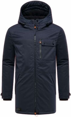 STONE HARBOUR Zimný kabát 'Fintaan'  námornícka modrá
