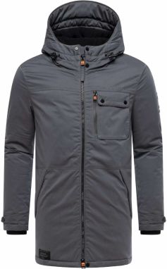 STONE HARBOUR Zimný kabát  antracitová / čierna