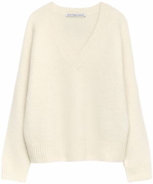 Adolfo Dominguez Sveter  biela ako vlna