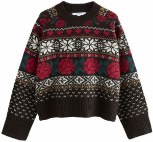 Next Sveter  krémová / čokoládová / zelená / červená / biela