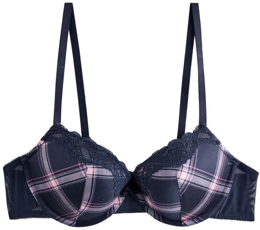 Next Podprsenka  svetlobéžová / námornícka modrá / svetloružová