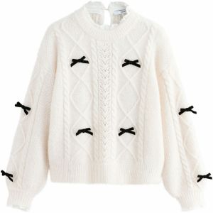 Next Sveter  nebielená / čierna