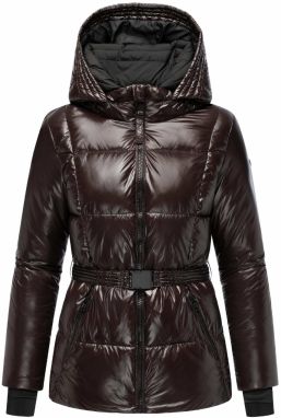 NAVAHOO Funkčná bunda 'Eisglanz 14'  čokoládová