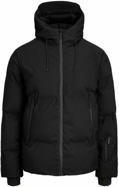 JACK & JONES Zimná bunda  čierna