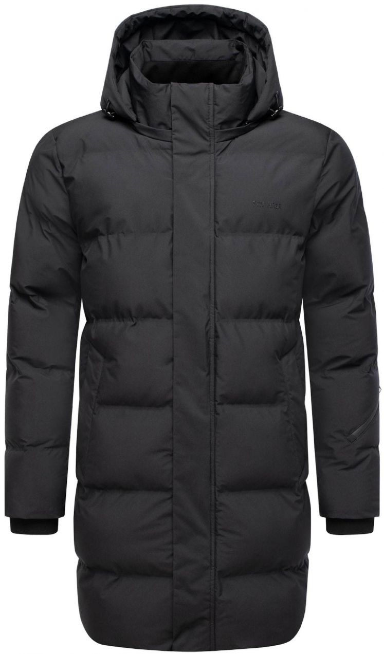 STONE HARBOUR Zimný kabát 'Thadeek XX'  čierna