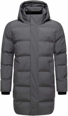 STONE HARBOUR Zimný kabát 'Thadeek XX'  tmavosivá