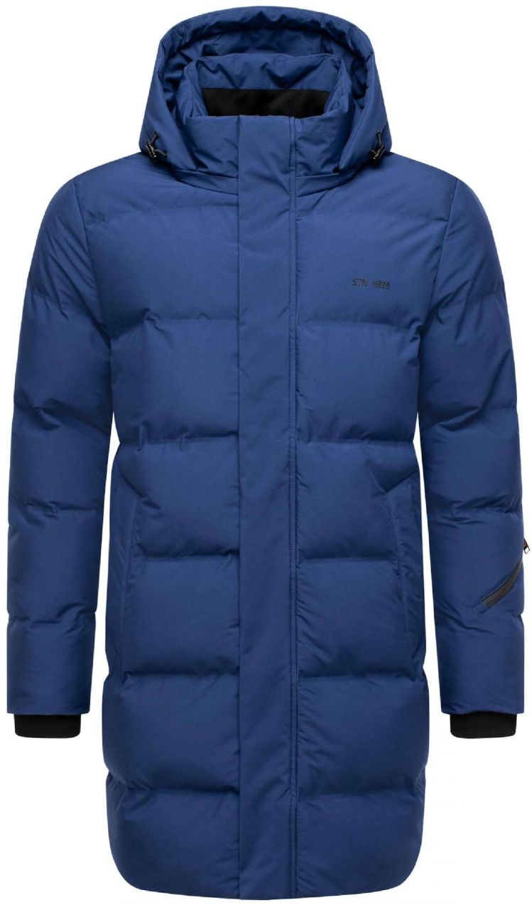 STONE HARBOUR Zimný kabát 'Thadeek XX'  námornícka modrá