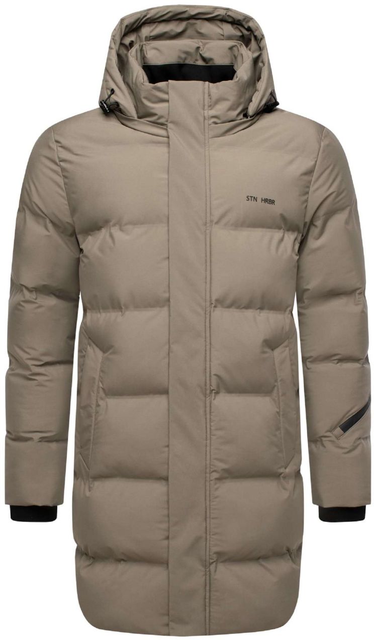 STONE HARBOUR Zimný kabát 'Thadeek XX'  svetlohnedá