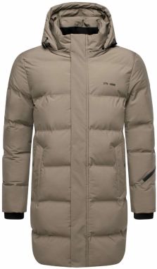 STONE HARBOUR Zimný kabát 'Thadeek XX'  svetlohnedá