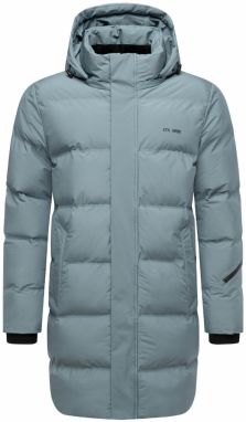 STONE HARBOUR Zimný kabát 'Thadeek XX'  dymovo modrá / čierna