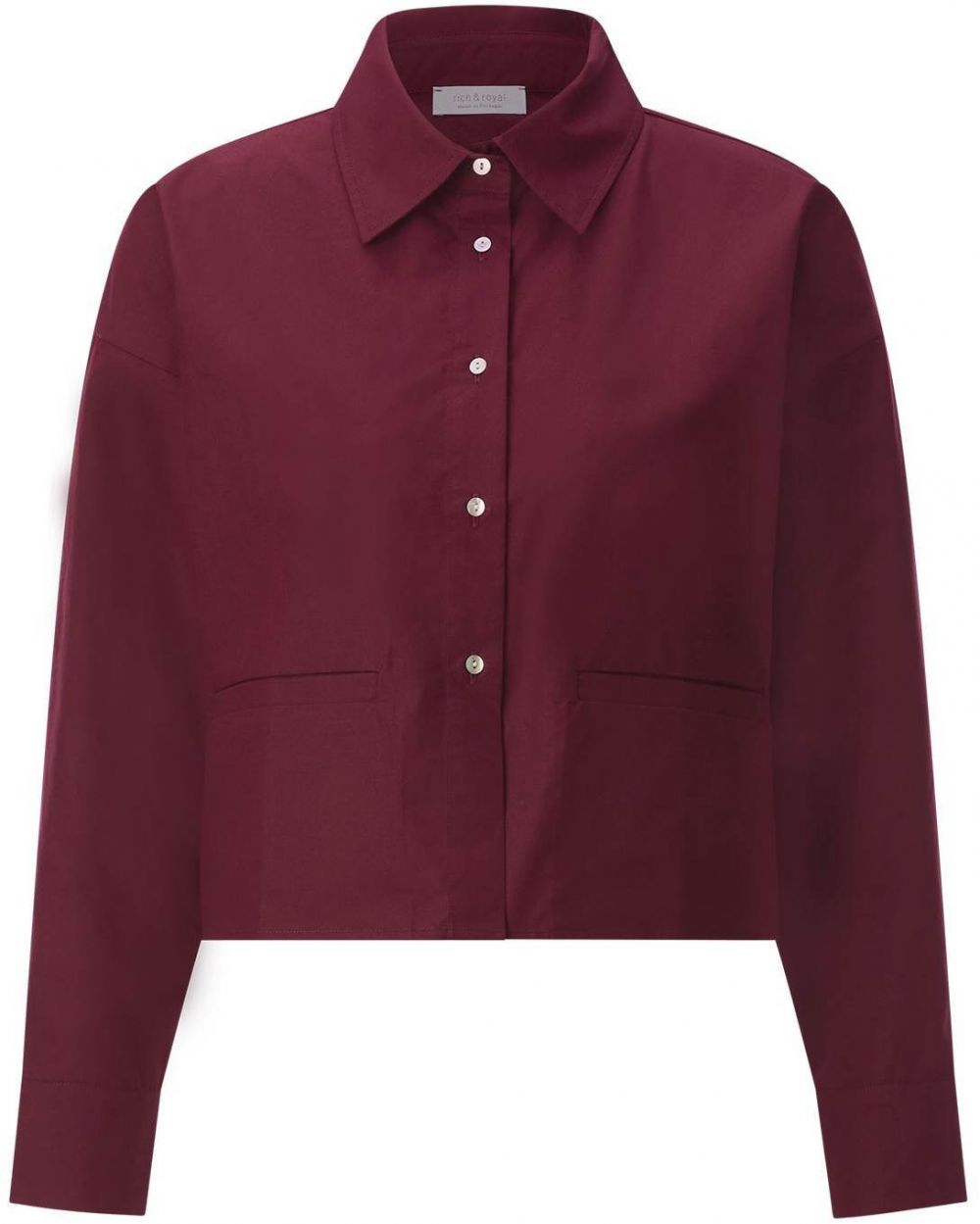 Rich & Royal Blúzka  vínovo červená