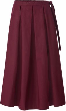 Rich & Royal Sukňa  vínovo červená