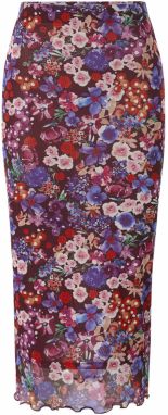 Rich & Royal Sukňa  modrá / fialová / ružová / krvavo červená