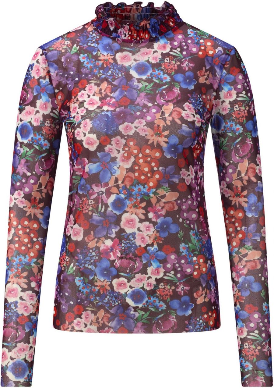 Rich & Royal Tričko  tmavomodrá / fialová / ružová / červená