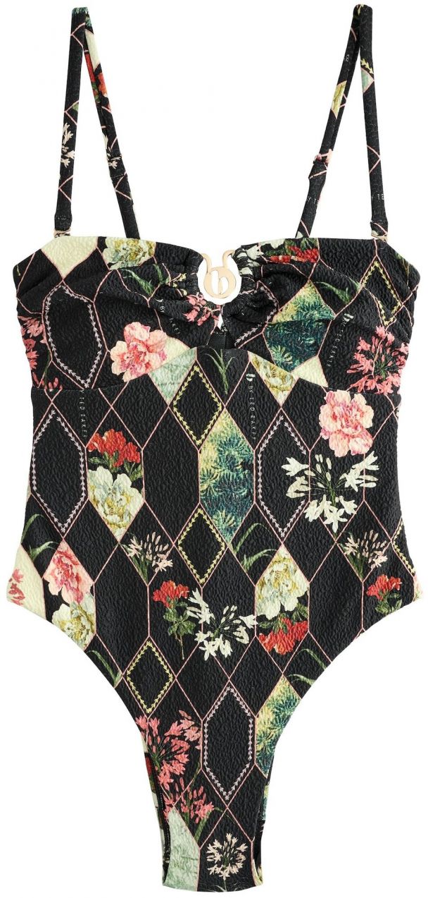 B by Ted Baker Jednodielne plavky  svetlozelená / tmavozelená / červená / čierna