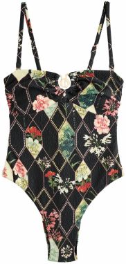 B by Ted Baker Jednodielne plavky  svetlozelená / tmavozelená / červená / čierna