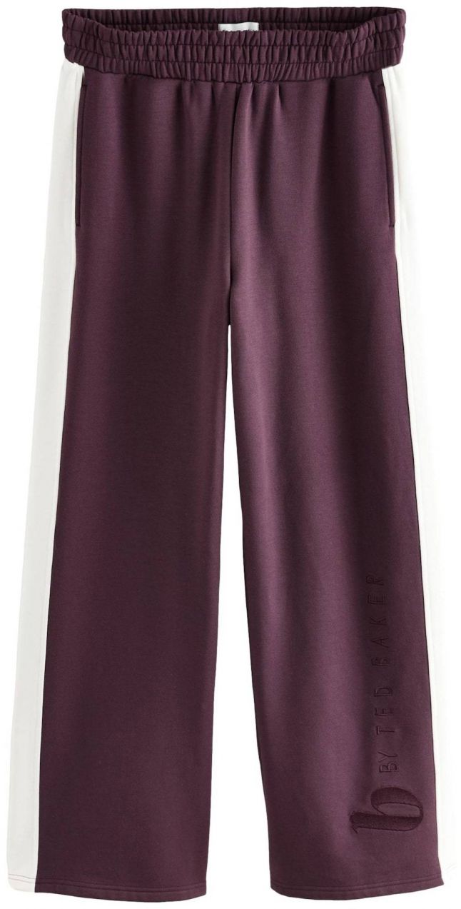 B by Ted Baker Nohavice  burgundská / biela