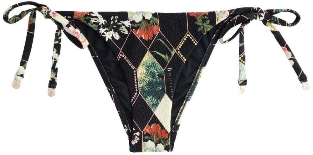 B by Ted Baker Bikinové nohavičky  zelená / svetločervená / čierna / biela