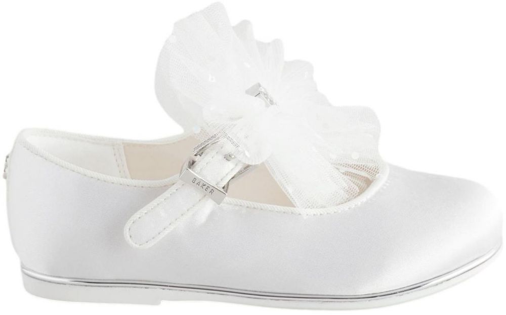 Baker by Ted Baker Baleríny  biela