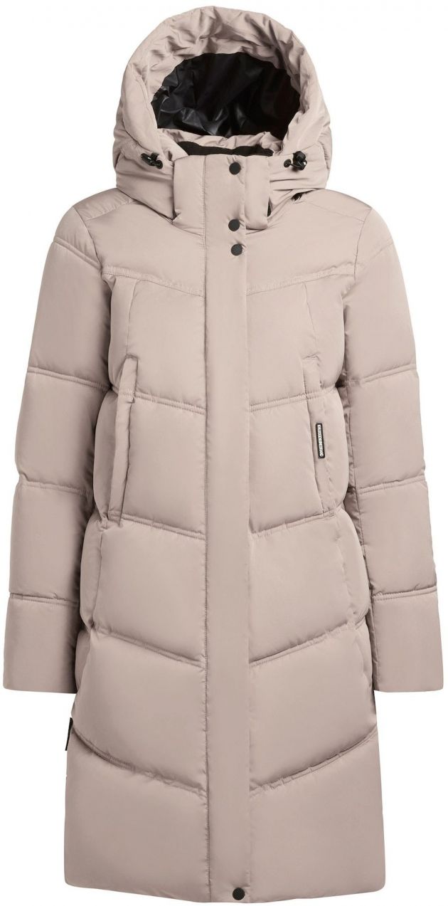 khujo Zimný kabát 'Graya2'  sivobéžová