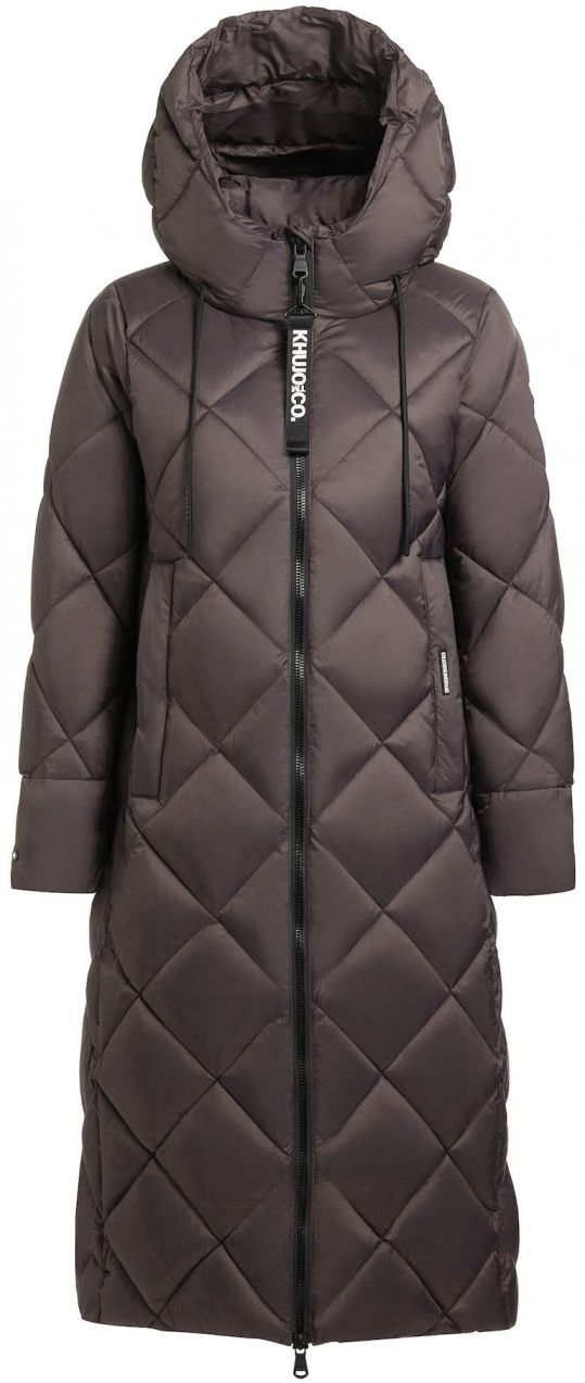 khujo Zimný kabát 'Cilia'  tmavosivá