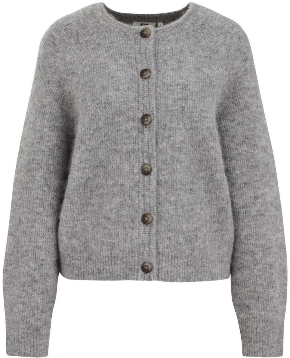 WE Fashion Kardigán  svetlosivá