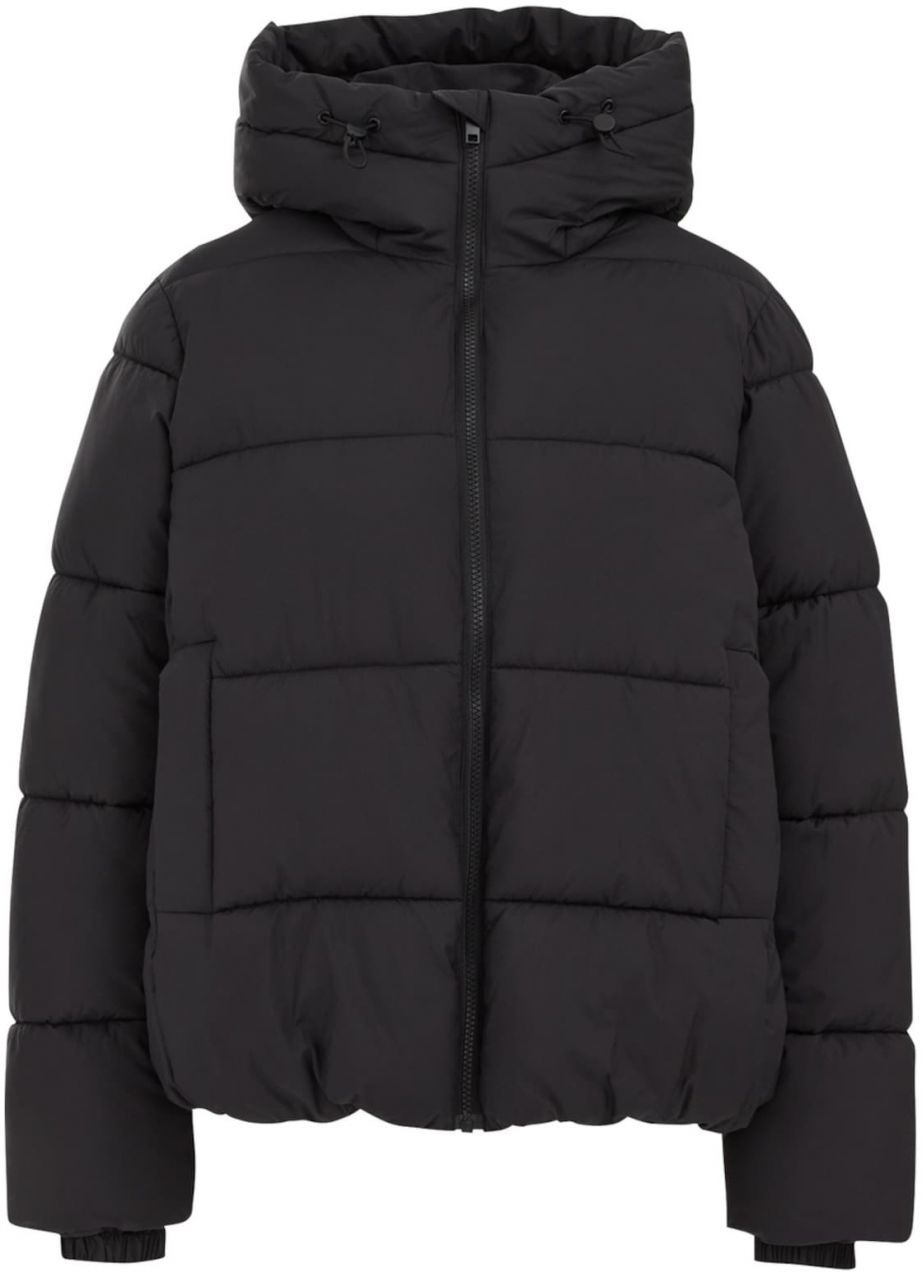 WE Fashion Zimná bunda  čierna