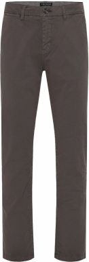 Funky Buddha Chino nohavice  tmavosivá