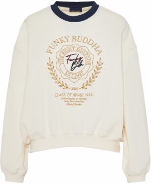 Funky Buddha Mikina  nebielená