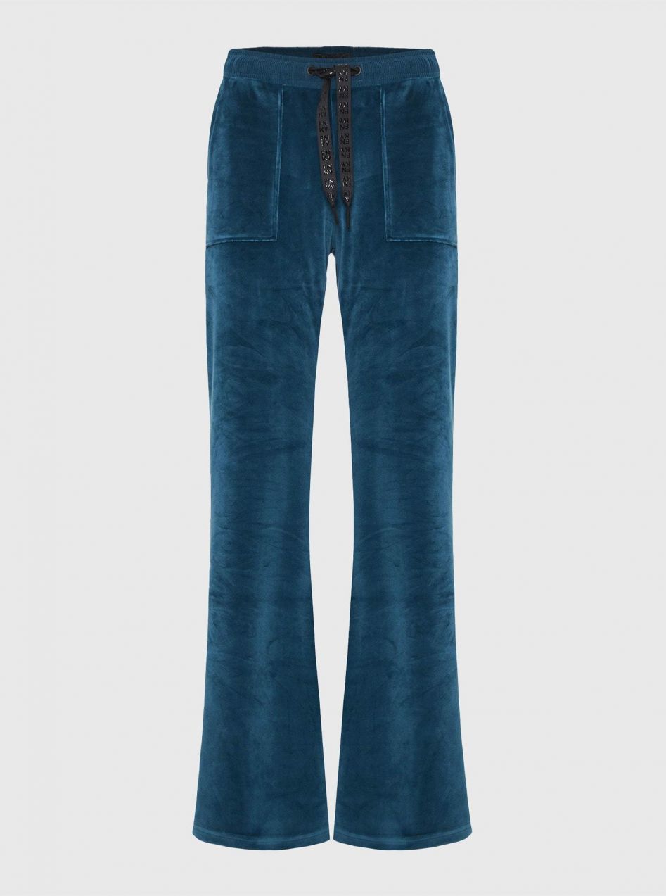 Funky Buddha Nohavice  petrolejová