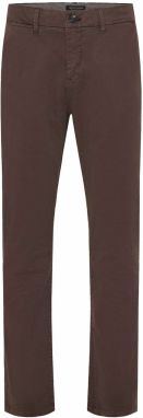Funky Buddha Chino nohavice  tmavohnedá