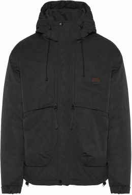 Funky Buddha Zimná bunda  čierna