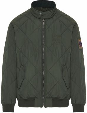 Funky Buddha Prechodná bunda  tmavozelená