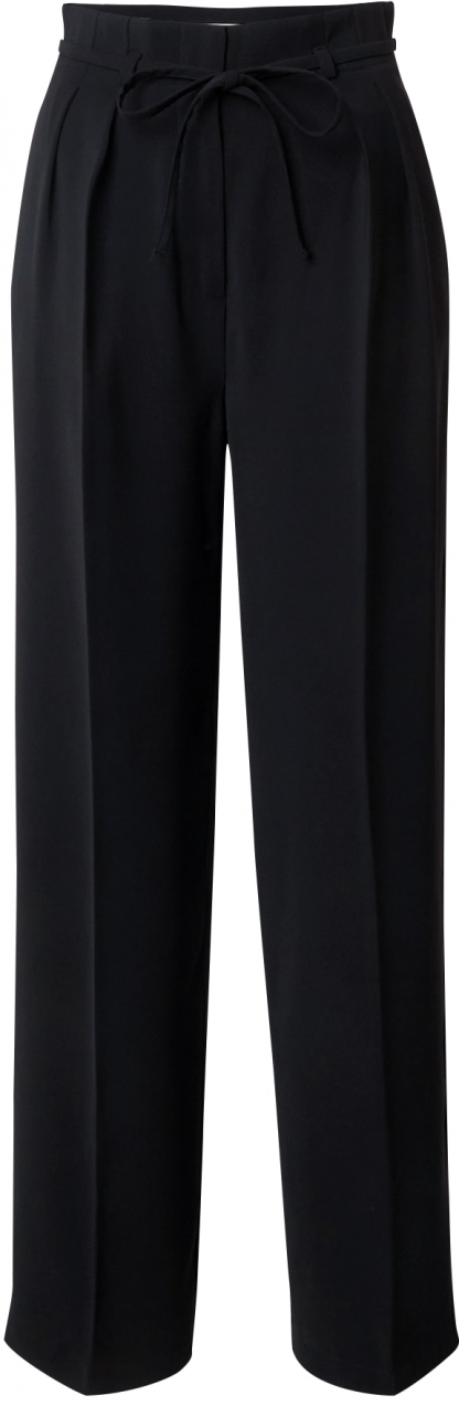 Guido Maria Kretschmer Women Plisované nohavice 'Karima'  čierna