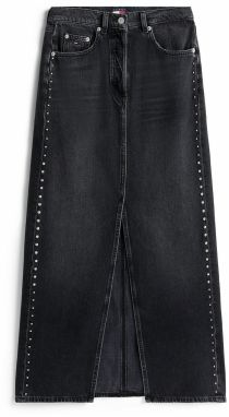 Tommy Jeans Sukňa 'LAYLA'  antracitová