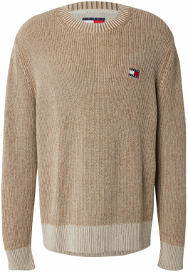 Tommy Jeans Sveter  farba ťavej srsti
