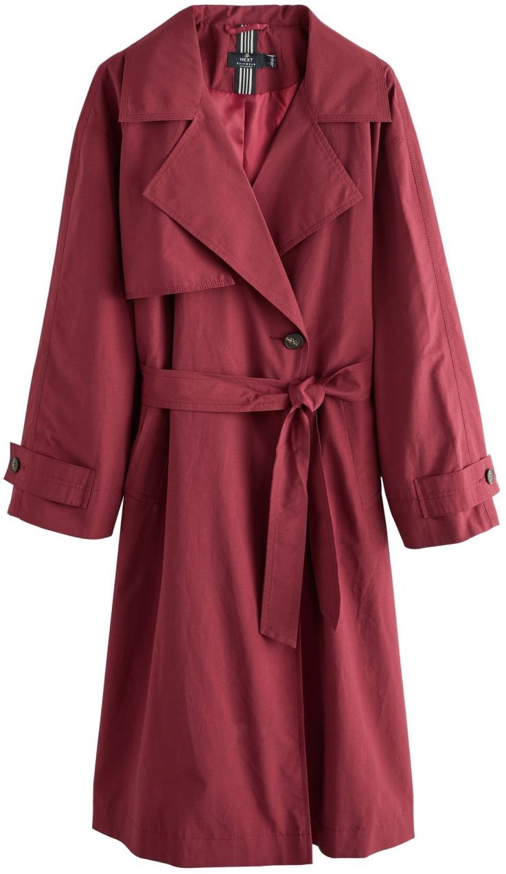 Next Prechodný kabát  farba lesného ovocia