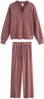 Next Pyžamo  ružová / burgundská