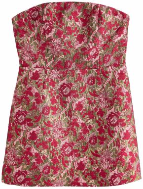 Next Šaty  zelená / ružová / grenadínová