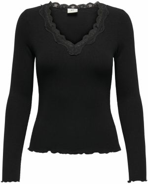 JDY Tričko 'JDYETOILE'  čierna