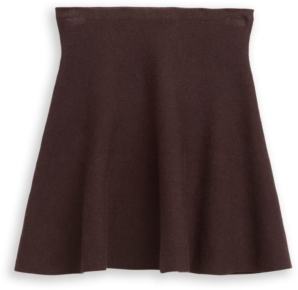 TOM TAILOR DENIM Sukňa  čokoládová