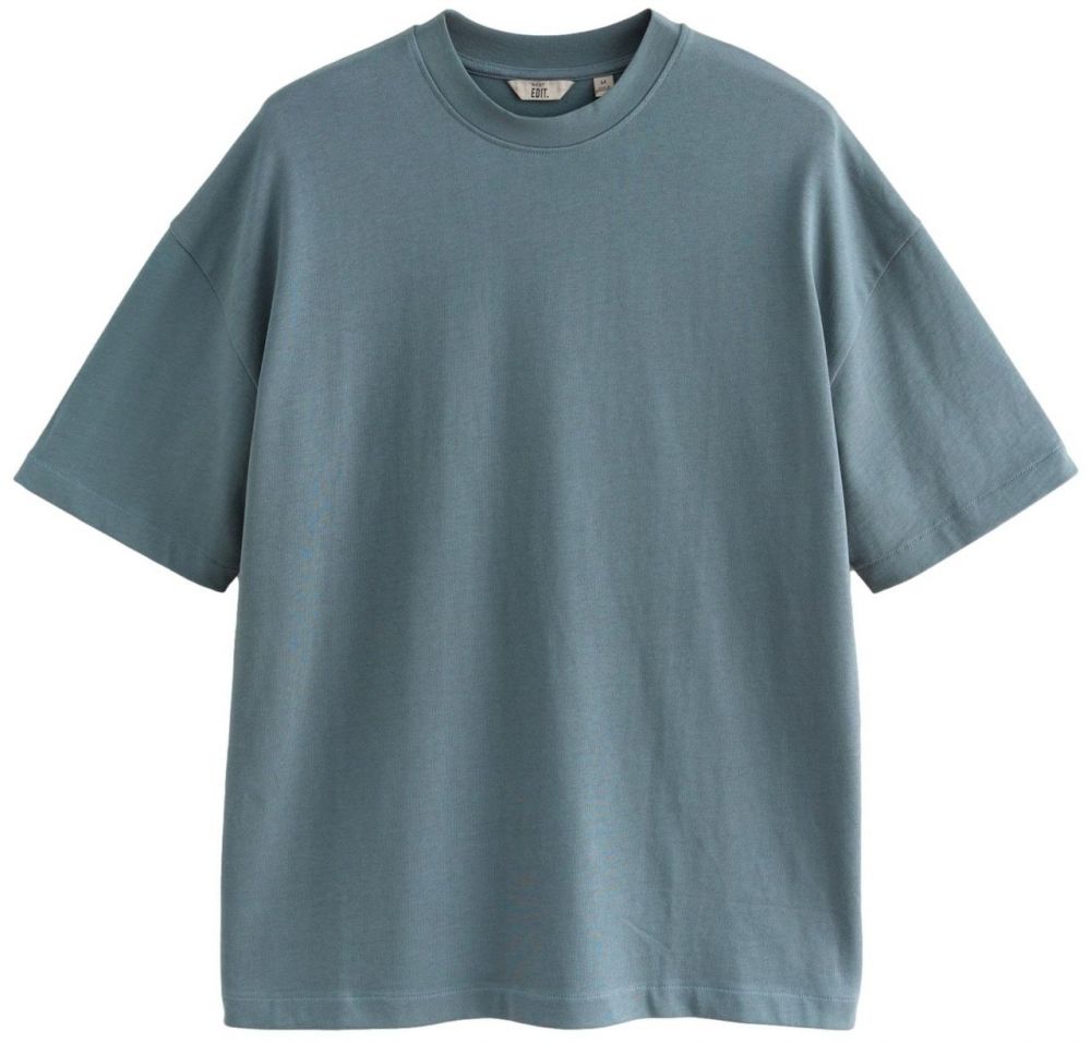 Next Tričko 'Edit'  dymovo modrá