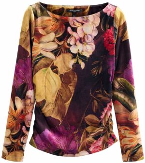 Next Tričko  žltá / fialová / ružová / tmavoružová